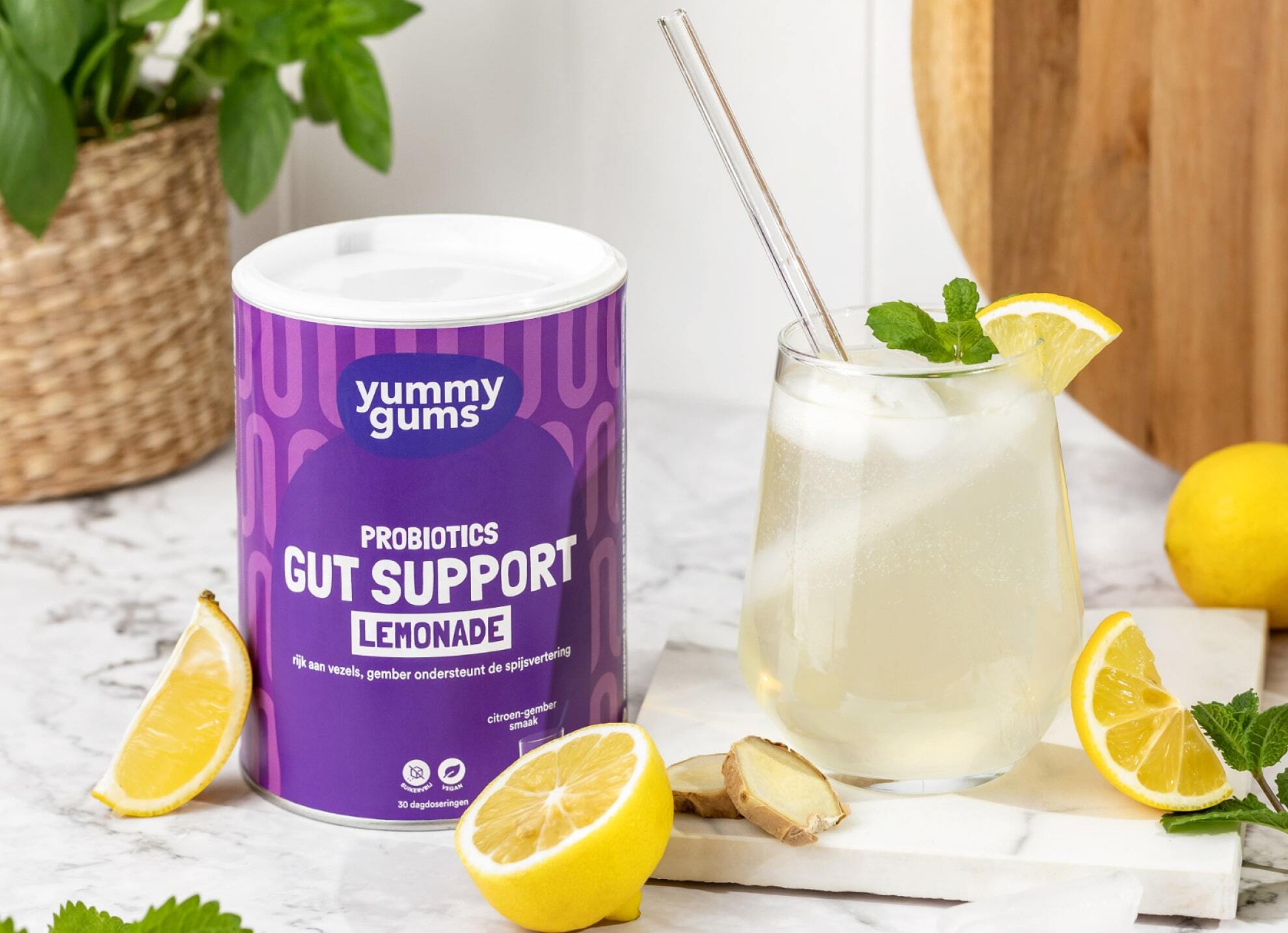 Nieuw: Gut Support Lemonade